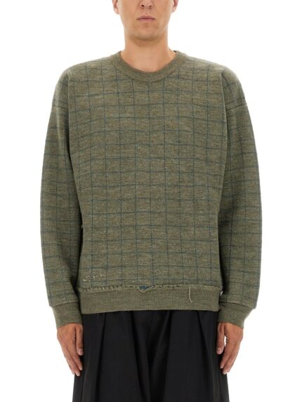 Maison Margiela SWEATSHIRT WITH WORN EFFECT