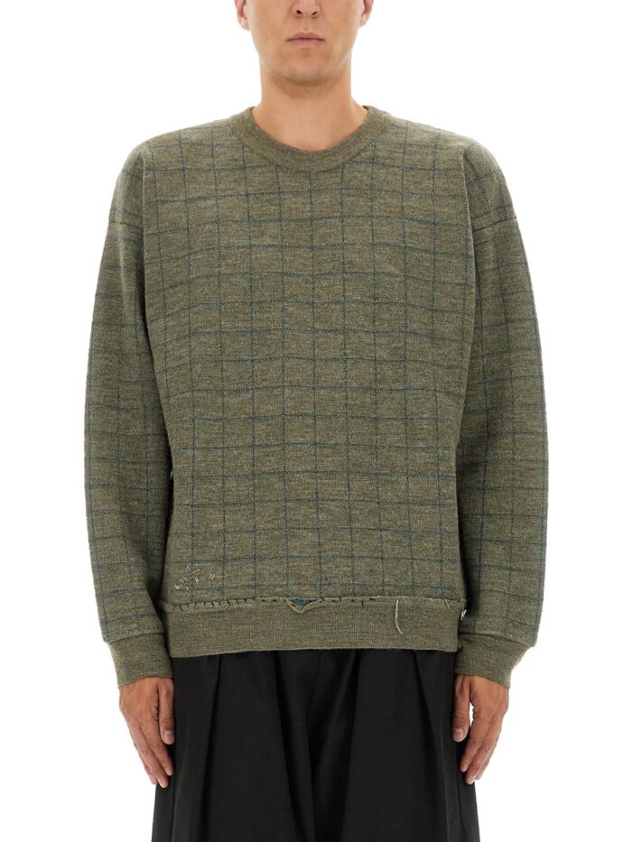 Maison Margiela SWEATSHIRT WITH WORN EFFECT