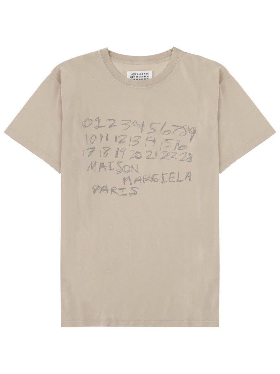 Maison Margiela T-SHIRT CON STAMPA