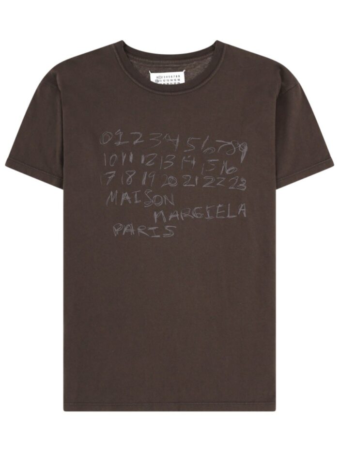 Maison Margiela T-SHIRT CON STAMPA