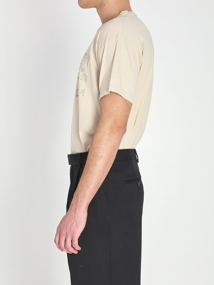 Maison Margiela T-shirt in numeric cotton