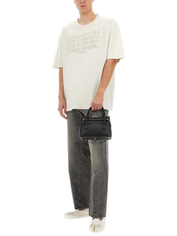 Maison Margiela T-SHIRT WITH EMBROIDERED LOGO