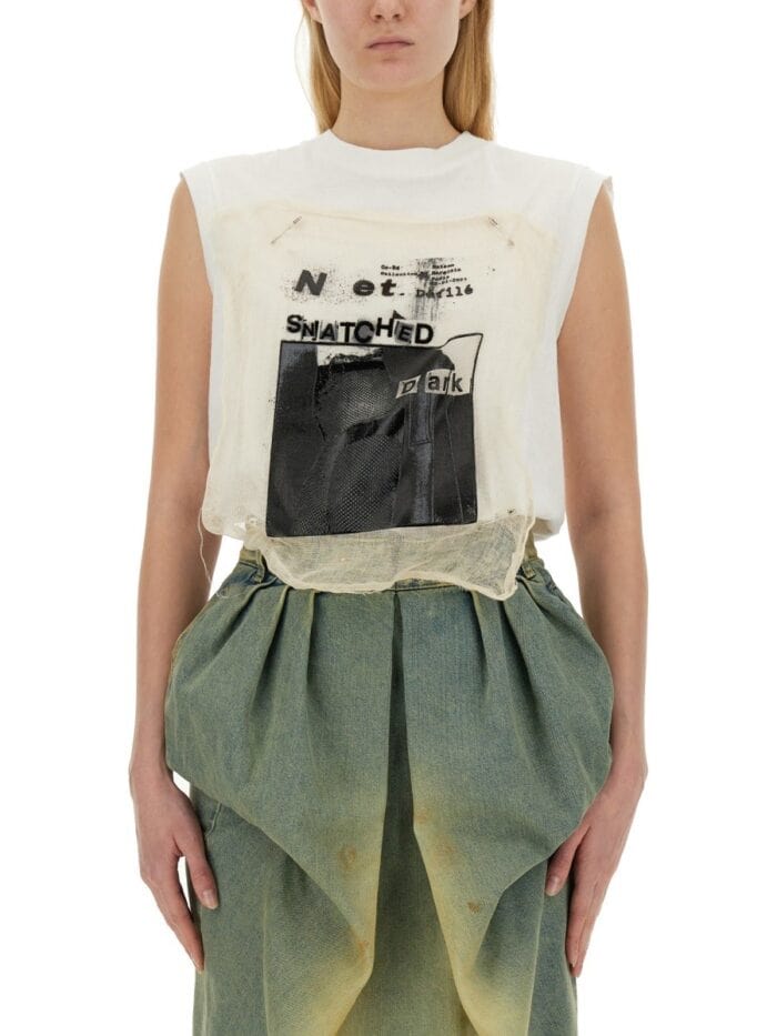 Maison Margiela T-SHIRT WITH PRINT