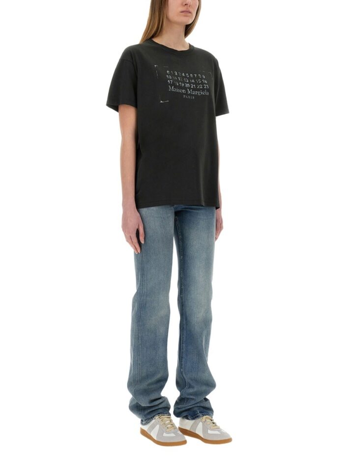 Maison Margiela T-SHIRT WITH PRINTED LOGO