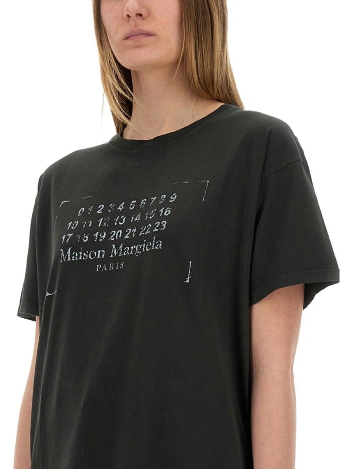 Maison Margiela T-SHIRT WITH PRINTED LOGO