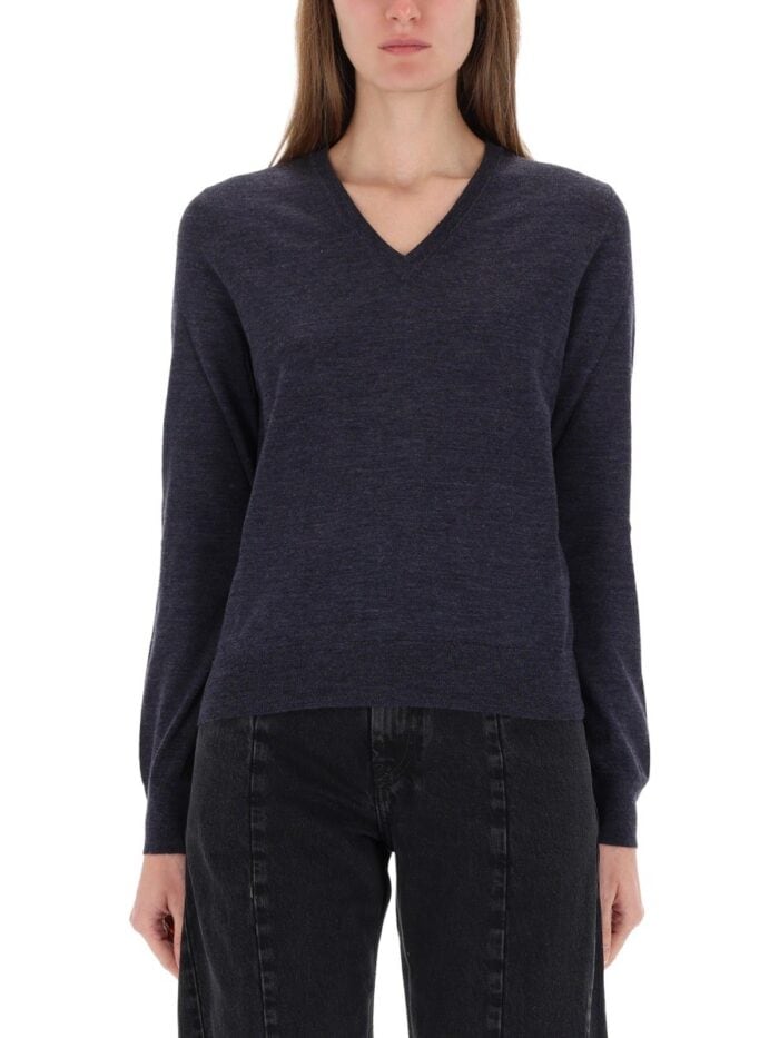 maison margiela v neck sweater Maison Margiela V-NECK SWEATER