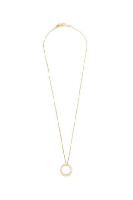 MAISON MARGIELA Vermeil Numeric Logo Ring Necklace