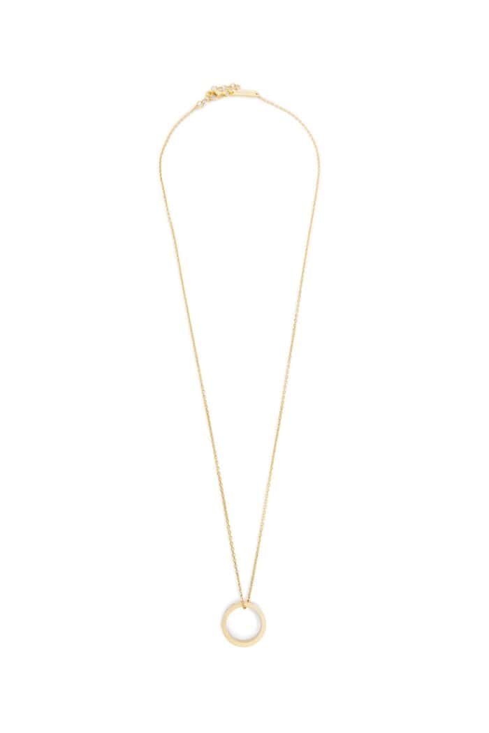 MAISON MARGIELA Vermeil Numeric Logo Ring Necklace