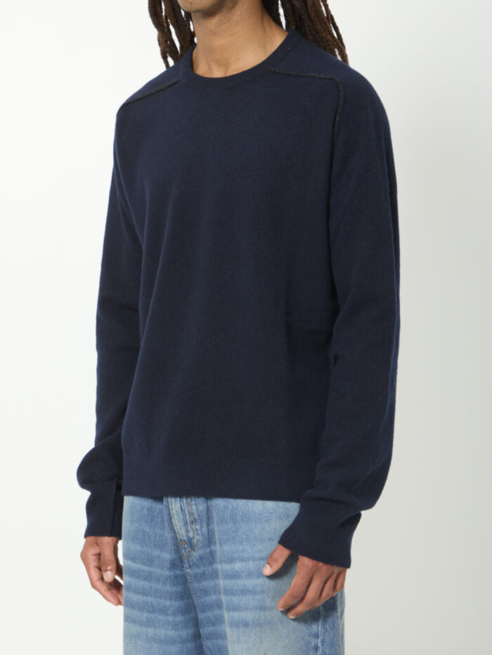 Maison Margiela Virgin wool crewneck sweater