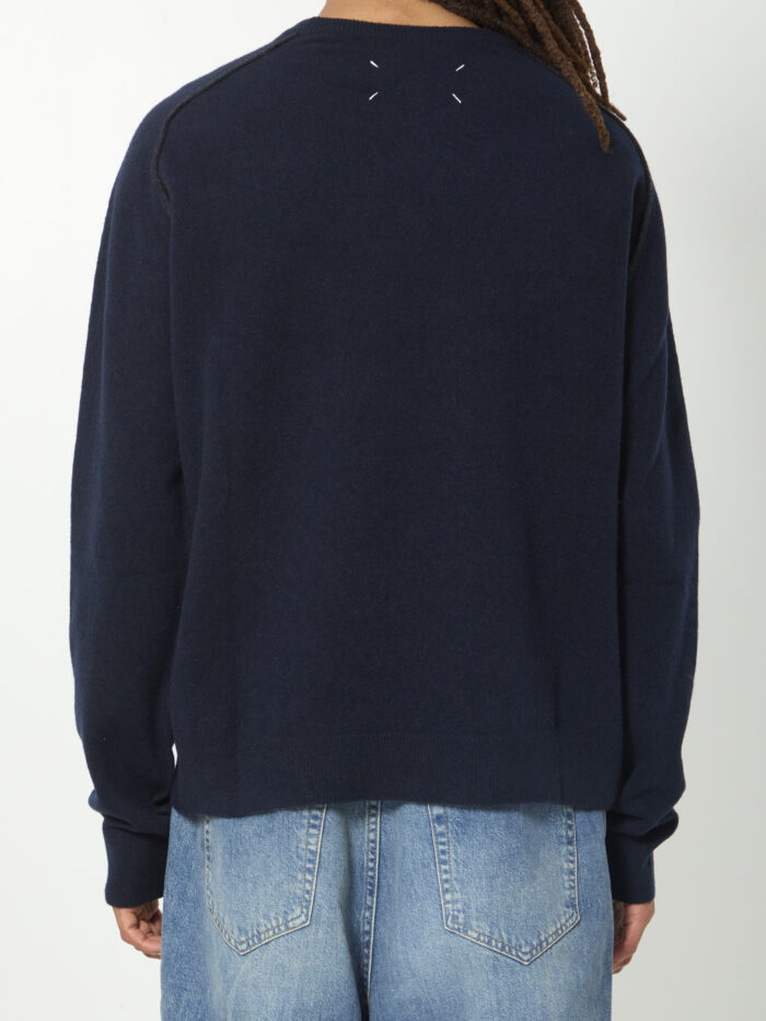 Maison Margiela Virgin wool crewneck sweater
