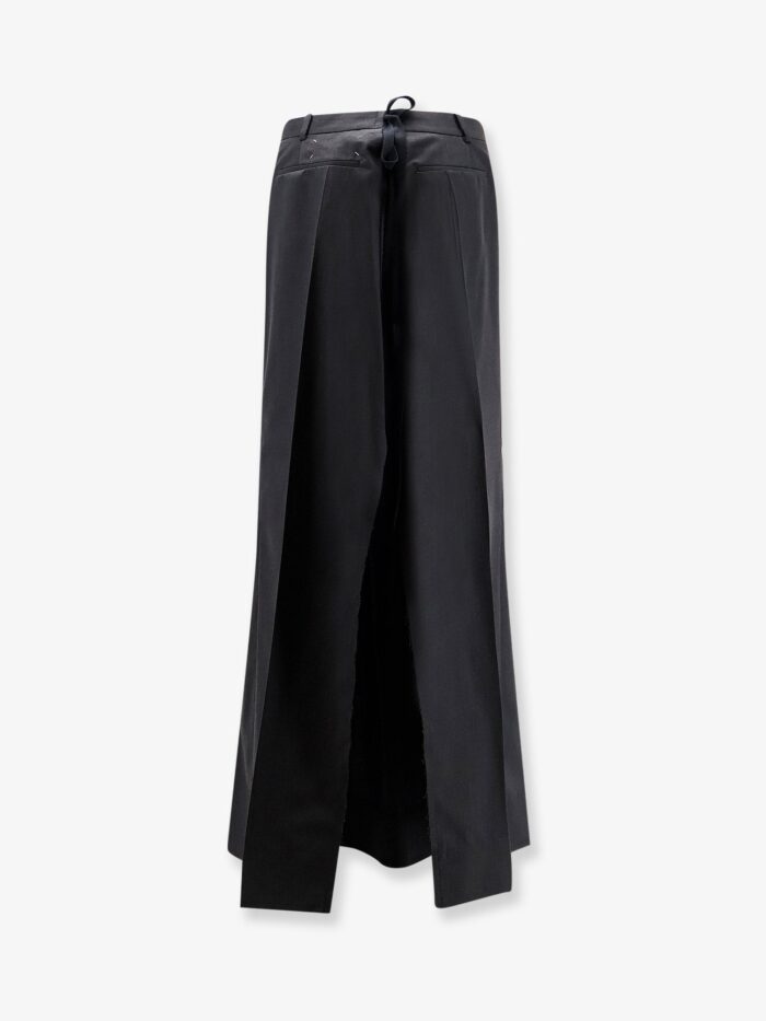 Maison Margiela Virgin Wool Maxi Skirt