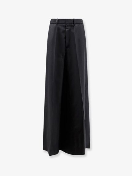 Maison Margiela Virgin Wool Maxi Skirt