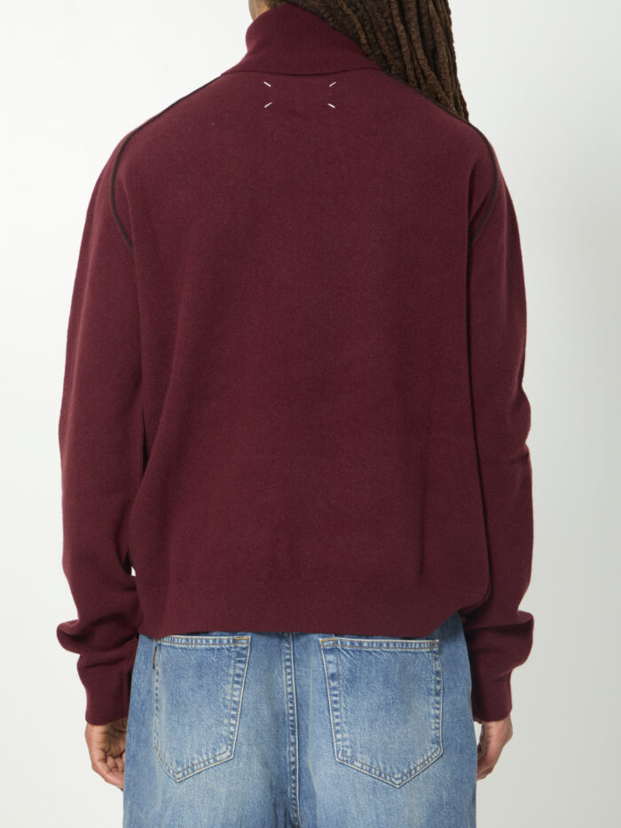 Maison Margiela Virgin wool turtleneck sweater