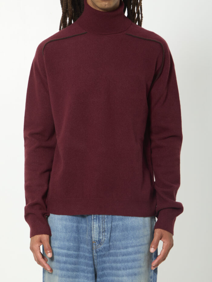 maison margiela virgin wool turtleneck sweater Maison Margiela Virgin wool turtleneck sweater