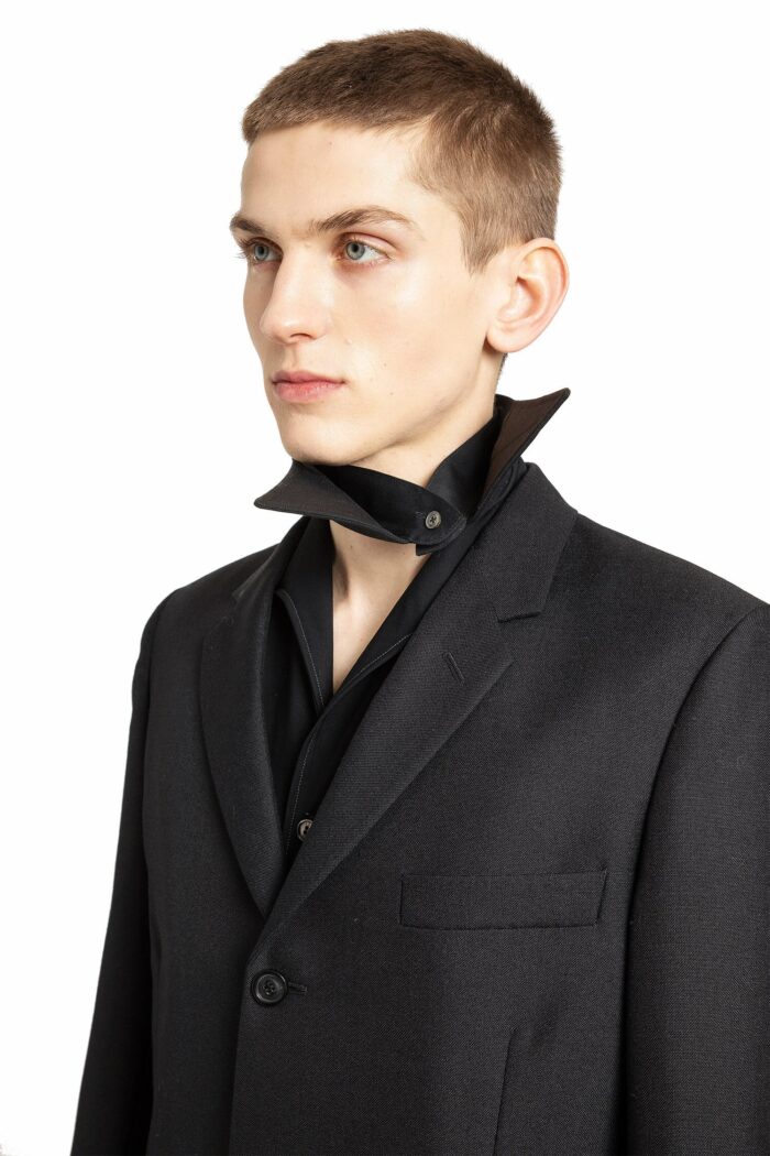 MAISON MARGIELA Wool Mohair Single-breasted Blazer