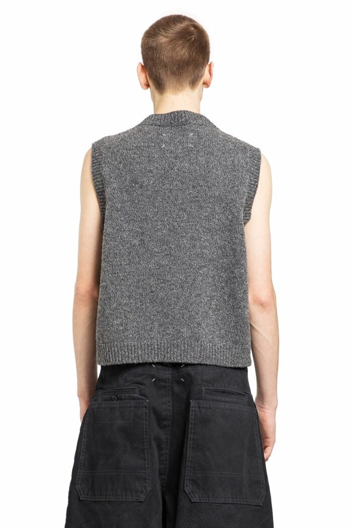 MAISON MARGIELA Wool Sleeveless Sweater