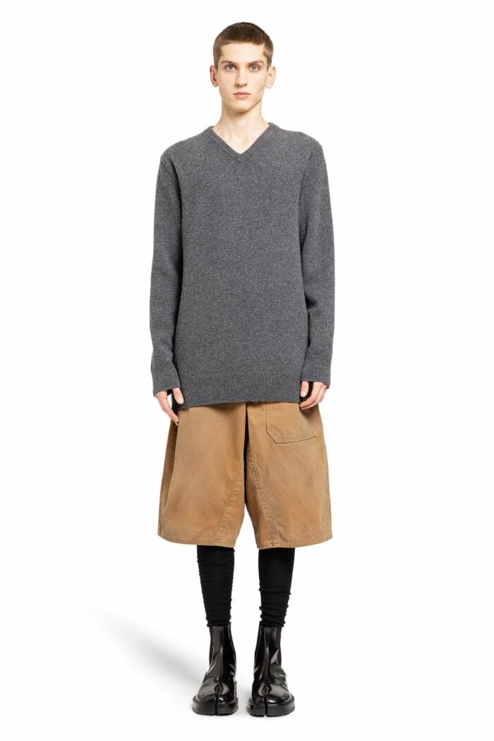 MAISON MARGIELA Wool V-neck Sweater