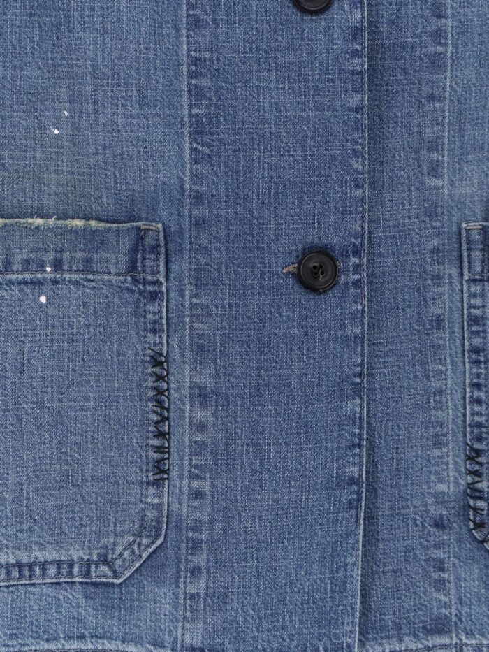 Maison Margiela Worn-Out Denim Shirt
