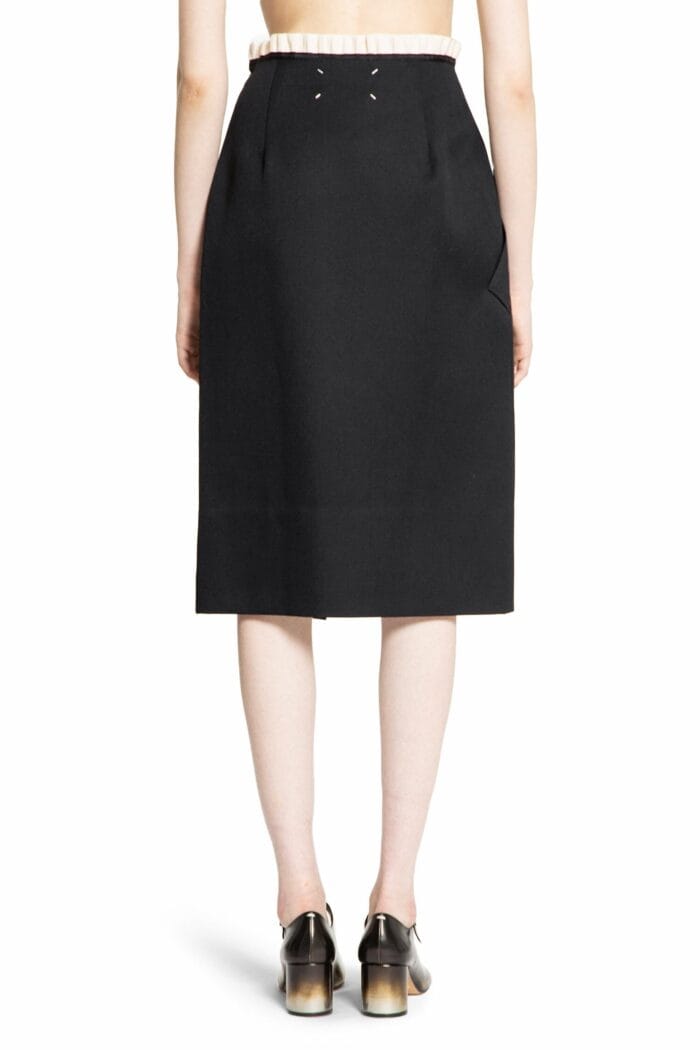 MAISON MARGIELA Wrap Midi Skirt