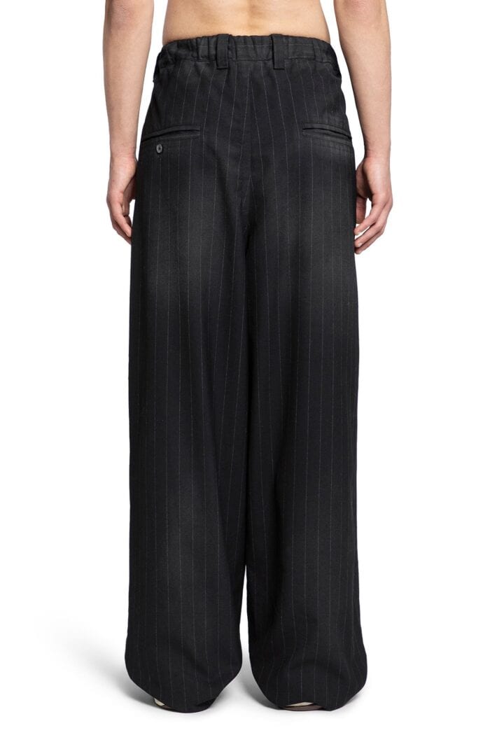 MAISON MIHARA YASUHIRO Aged Pinstriped Wide Trousers