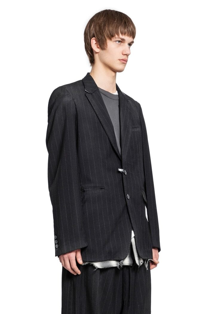 MAISON MIHARA YASUHIRO Aged Striped Blazer