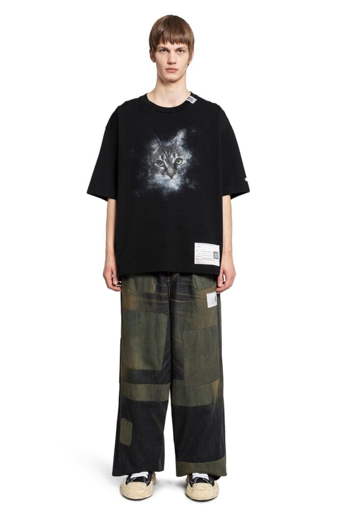 MAISON MIHARA YASUHIRO Cat Print T-shirt