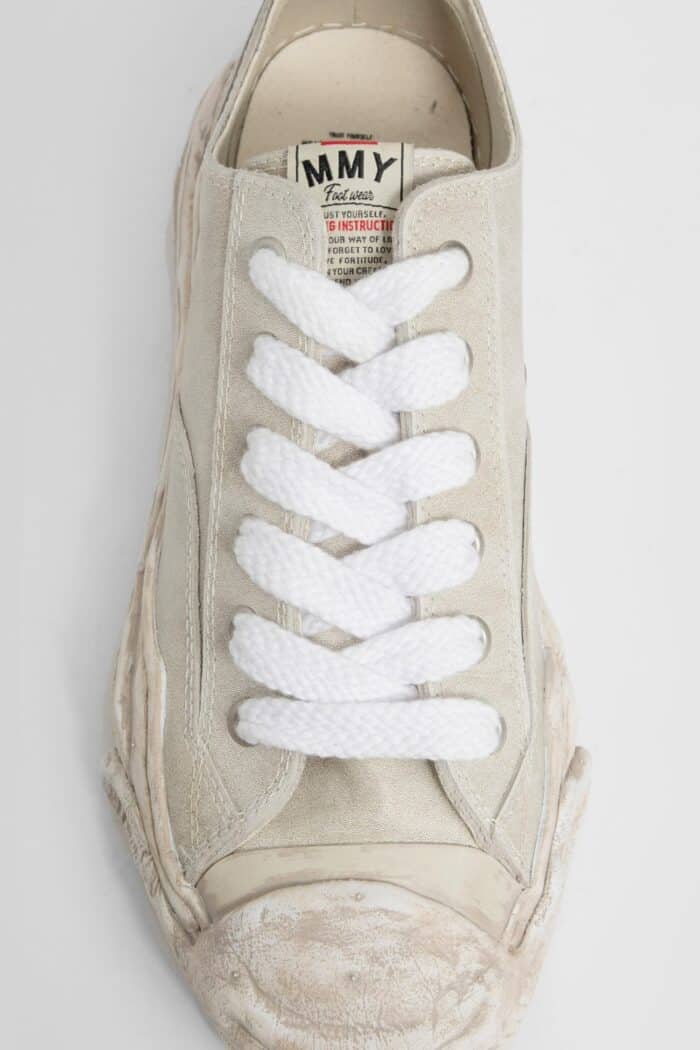 MAISON MIHARA YASUHIRO Hank Vintage Leather Low-top Sneakers