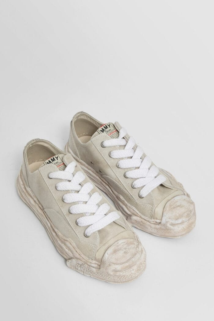 MAISON MIHARA YASUHIRO Hank Vintage Leather Low-top Sneakers