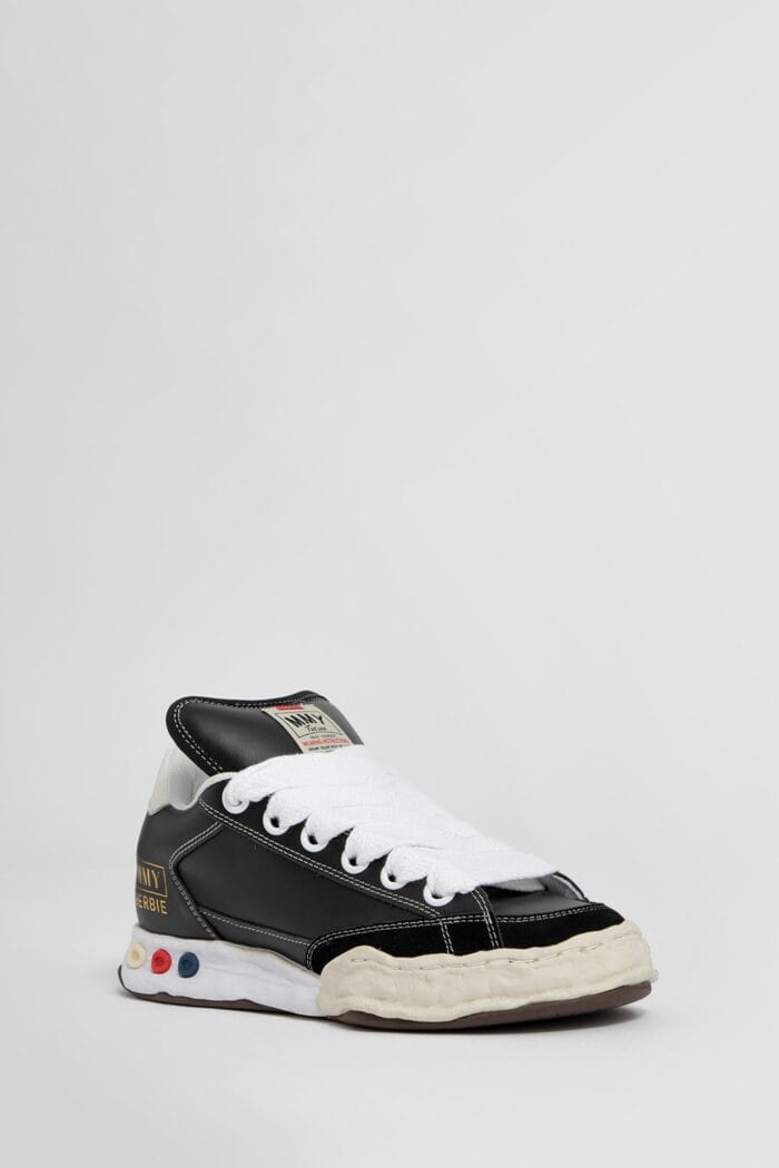 MAISON MIHARA YASUHIRO Herbie Leather Puffer Low-top Sneakers