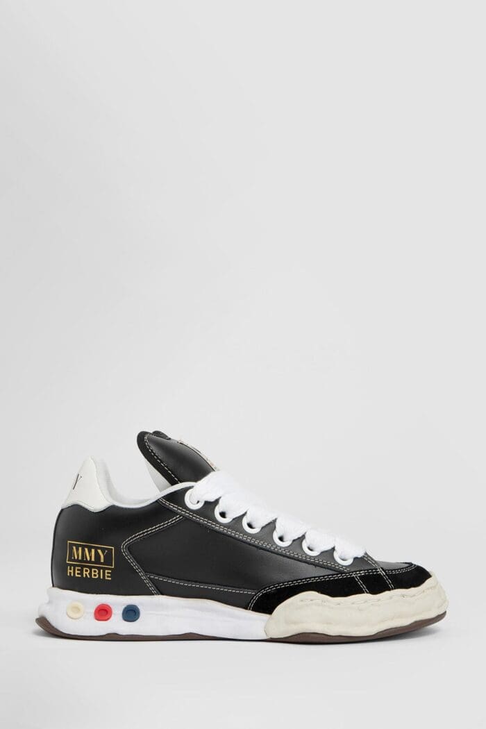 MAISON MIHARA YASUHIRO Herbie Leather Puffer Low-top Sneakers