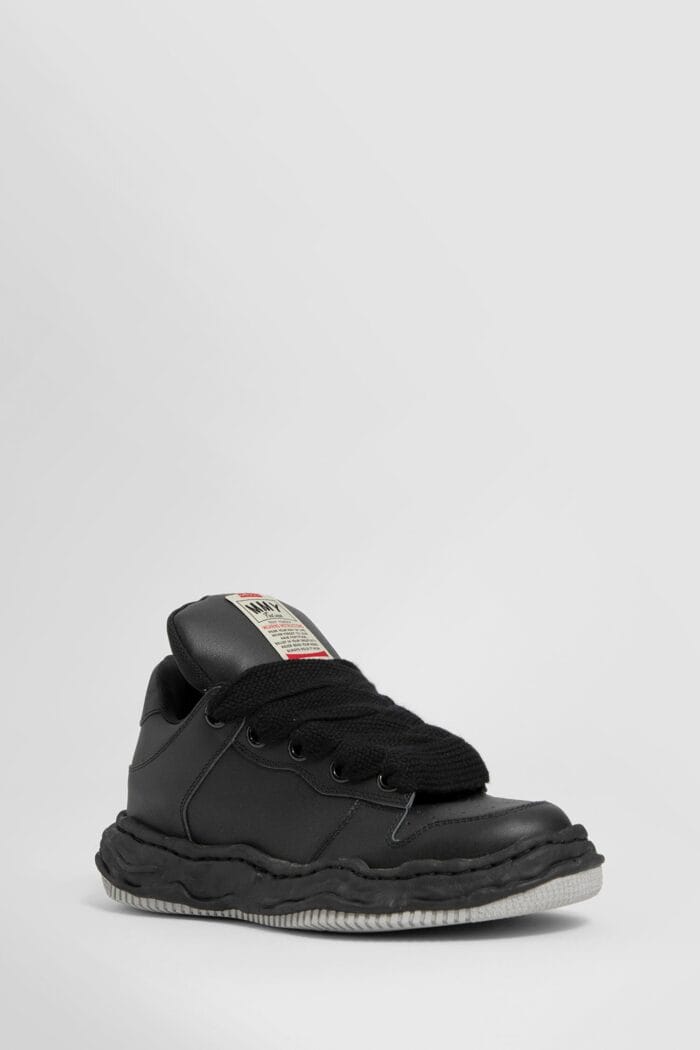 MAISON MIHARA YASUHIRO Wayne Puffer Leather Low-top Sneakers