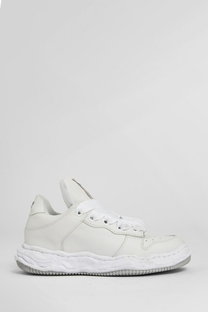 MAISON MIHARA YASUHIRO Wayne Puffer Leather Low-top Sneakers