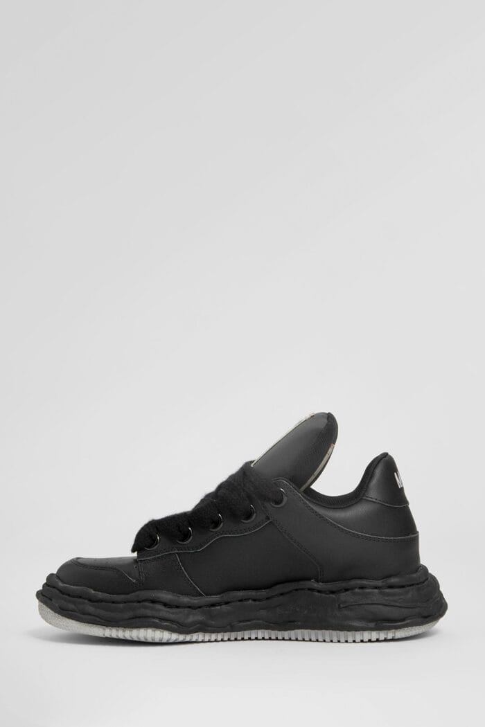 MAISON MIHARA YASUHIRO Wayne Puffer Leather Low-top Sneakers