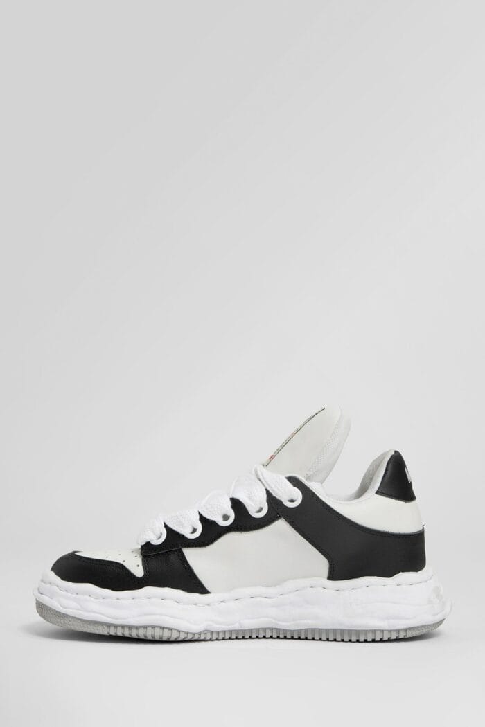 MAISON MIHARA YASUHIRO Wayne Puffer Leather Low-top Sneakers