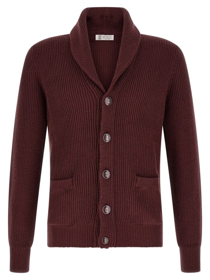 brunello cucinelli malfilé cotton cardigan Brunello Cucinelli Malfilé Cotton Cardigan