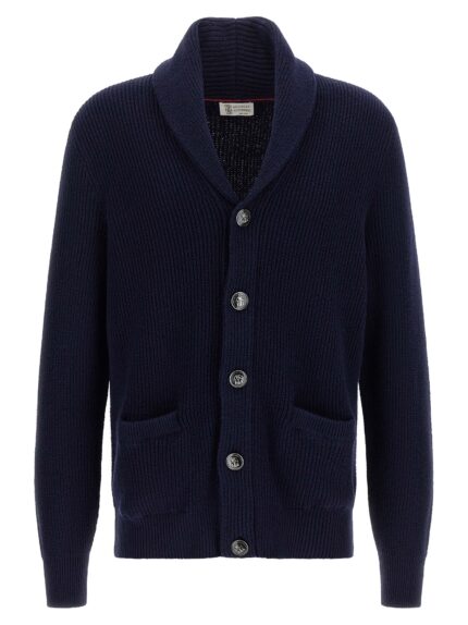 Brunello Cucinelli Malfilé Cotton Cardigan