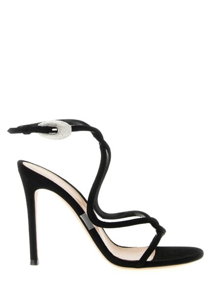 GIANVITO ROSSI 'Mamba Crystal' Sandals