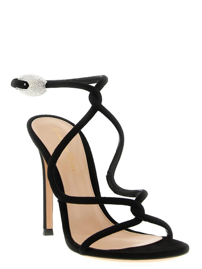 GIANVITO ROSSI 'Mamba Crystal' Sandals