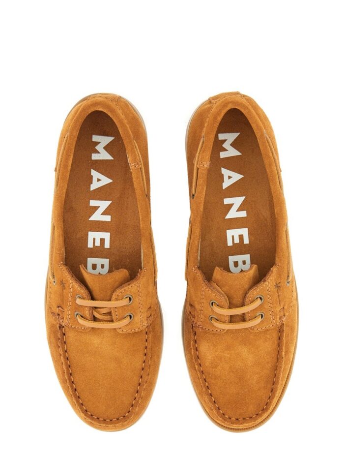 MANEBI LEATHER BOAT MOCCASIN