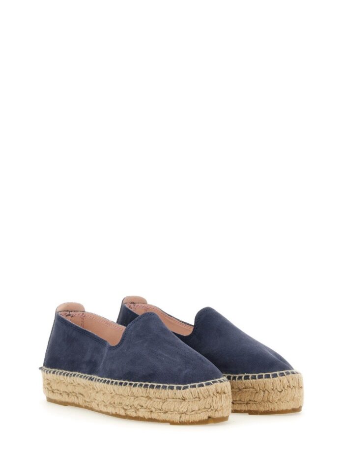 MANEBI LEATHER ESPADRILLE
