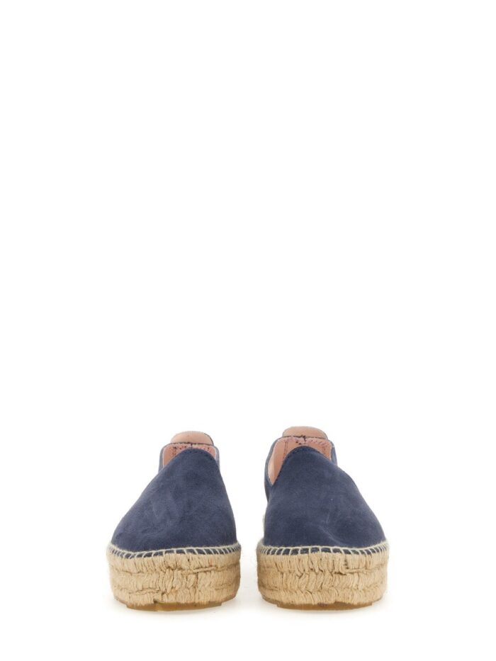 MANEBI LEATHER ESPADRILLE