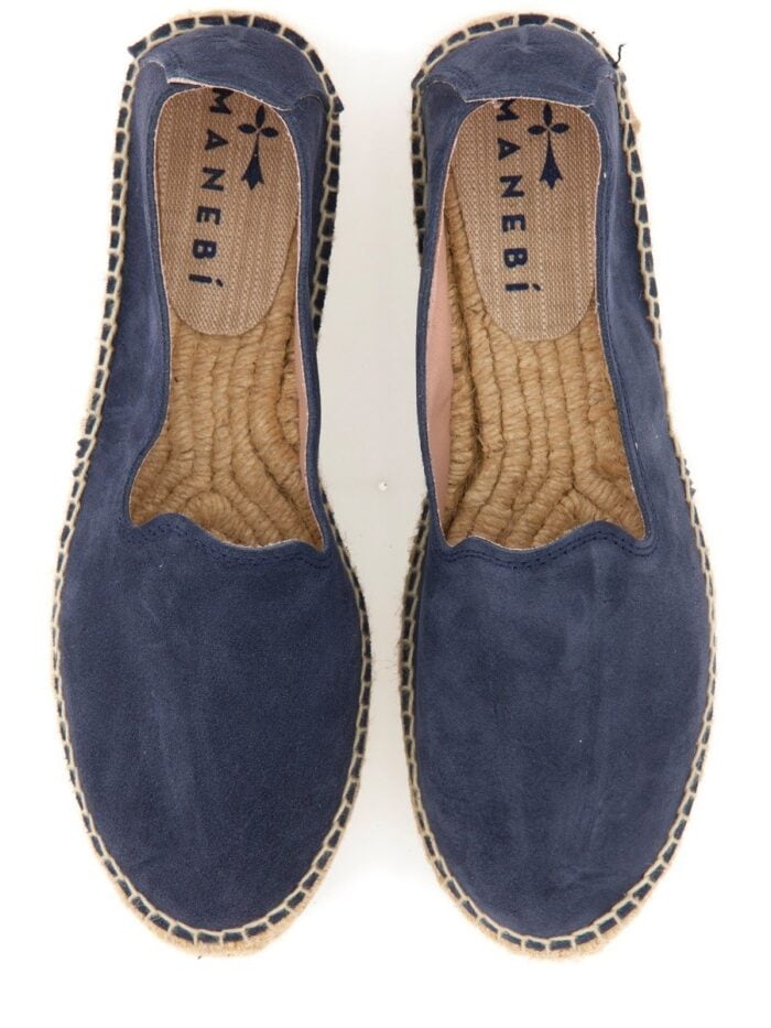 MANEBI LEATHER ESPADRILLE