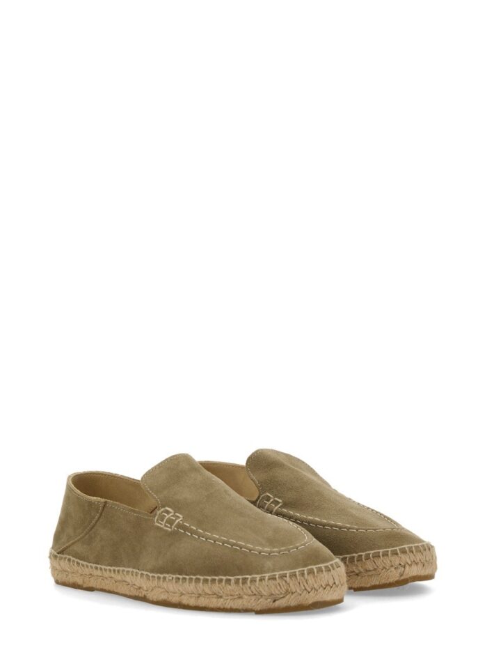 MANEBI LEATHER ESPADRILLE