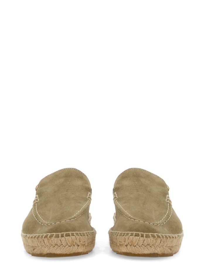 MANEBI LEATHER ESPADRILLE
