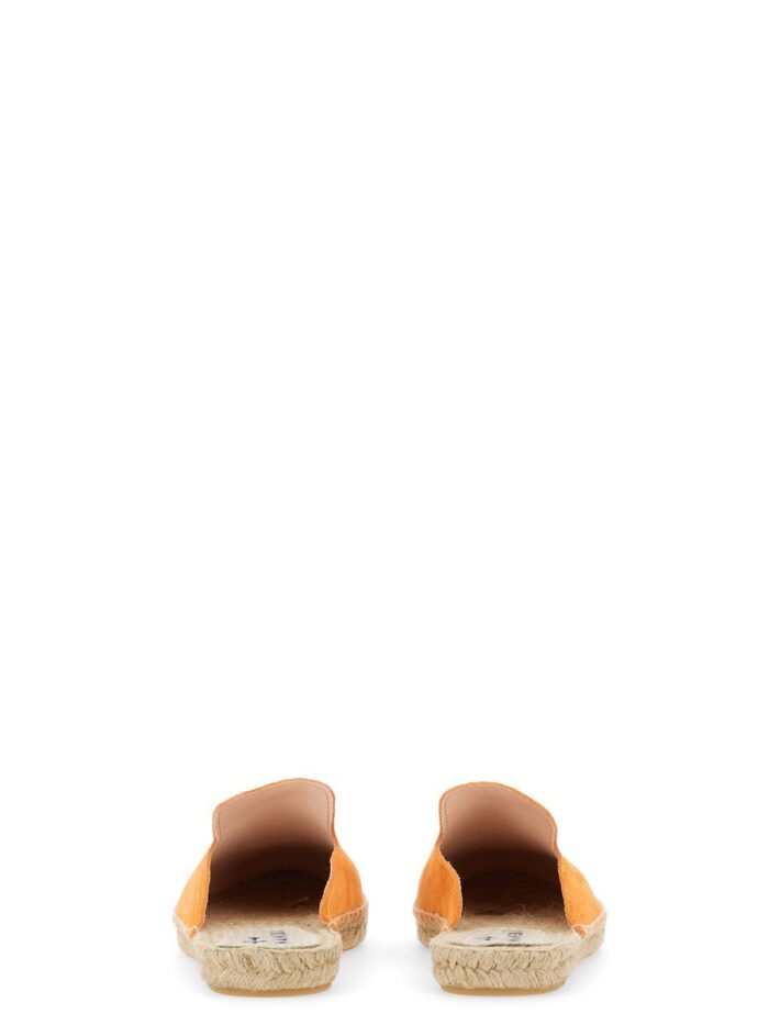 MANEBI MULES IN SUEDE HAMPTONS