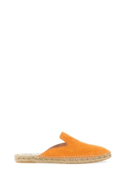 MANEBI MULES IN SUEDE HAMPTONS