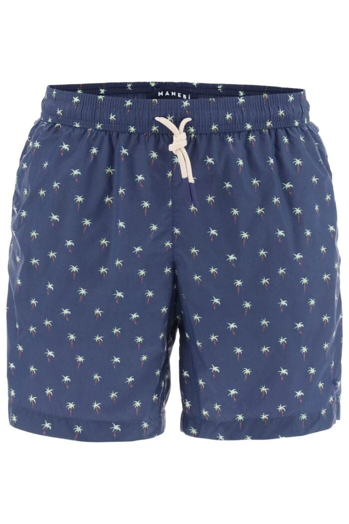 Manebi Printed Swim Trunks