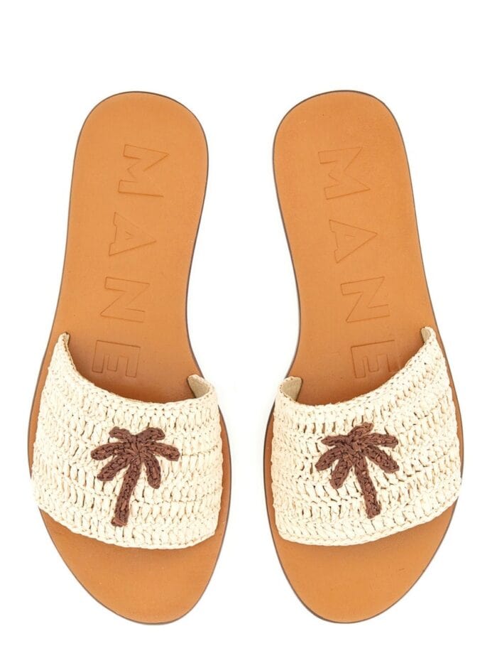 MANEBI RAFFIA SANDAL