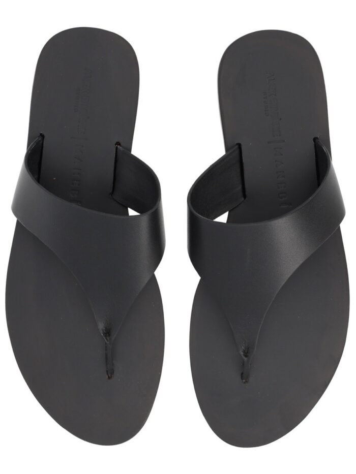 MANEBI SANDALO IN PELLE