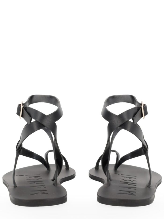 MANEBI SANDALO IN PELLE